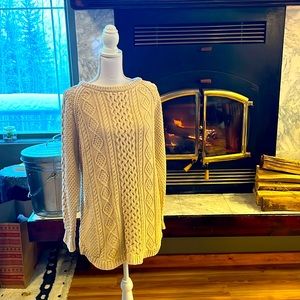LL Bean Fisherman Sweater